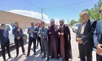 دهگردشی روستایی بخش خبوشان با حضور ریاست شبکه بهداشت و درمان